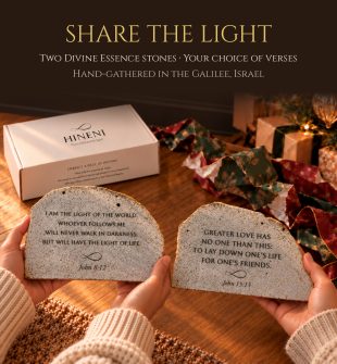 Share the Light – two Divine Essence stones from the Galilee