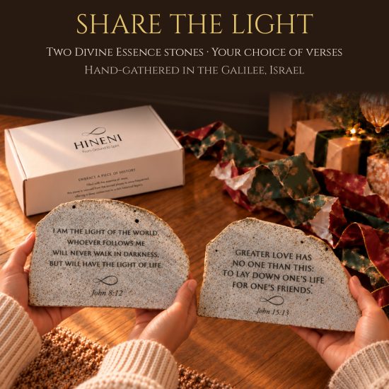 Share the Light – two Divine Essence stones from the Galilee