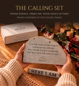 The Calling Set – Divine Essence stone and Here I Am stone from the Galilee